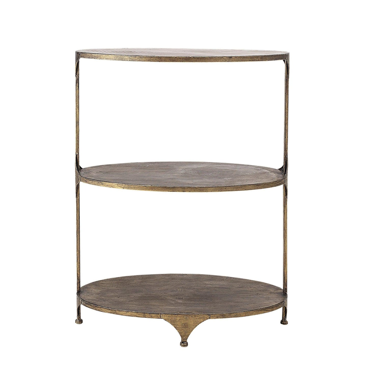 Gold Metal Side Table
