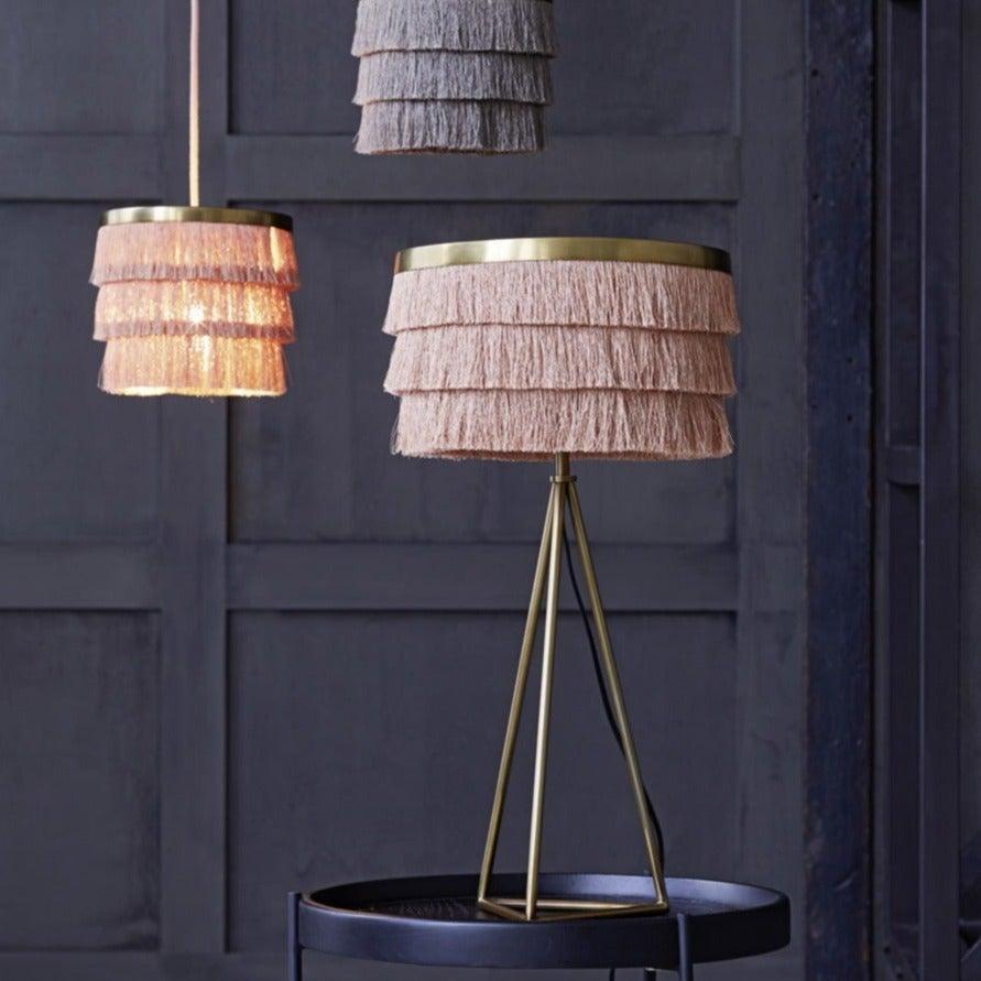 Gold Metal Table Lamp