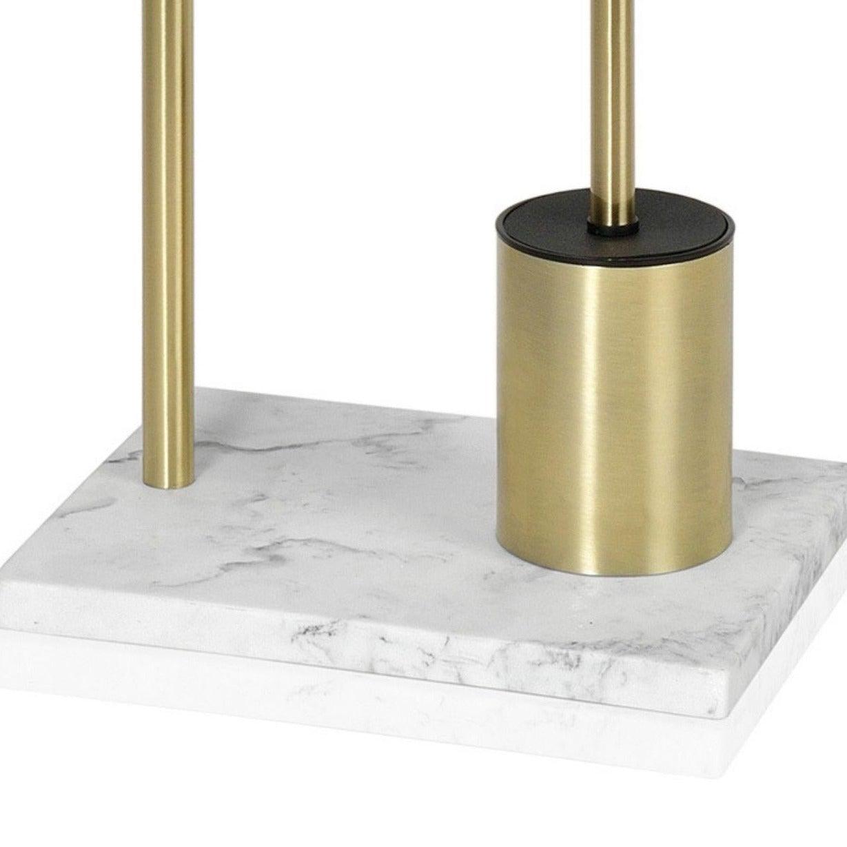 Gold Metal Toilet Brush / Toilet Paper