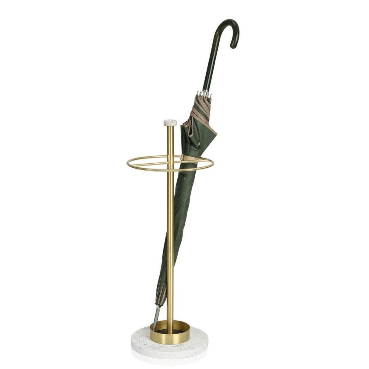 Gold Metal Umbrella Stand