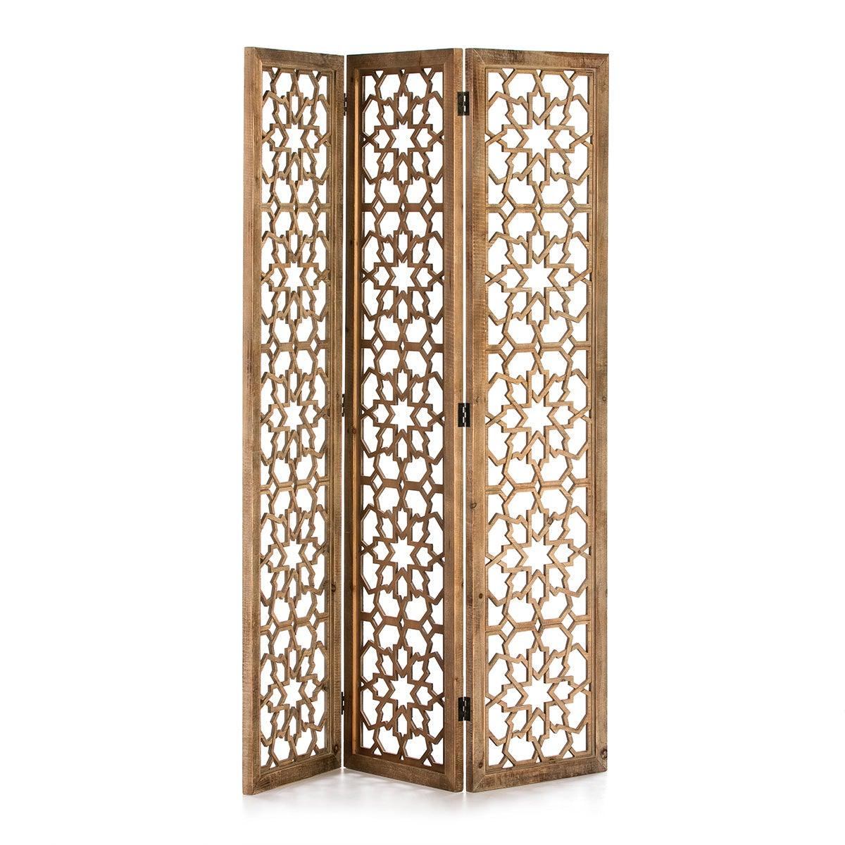 Gold Wood Screen