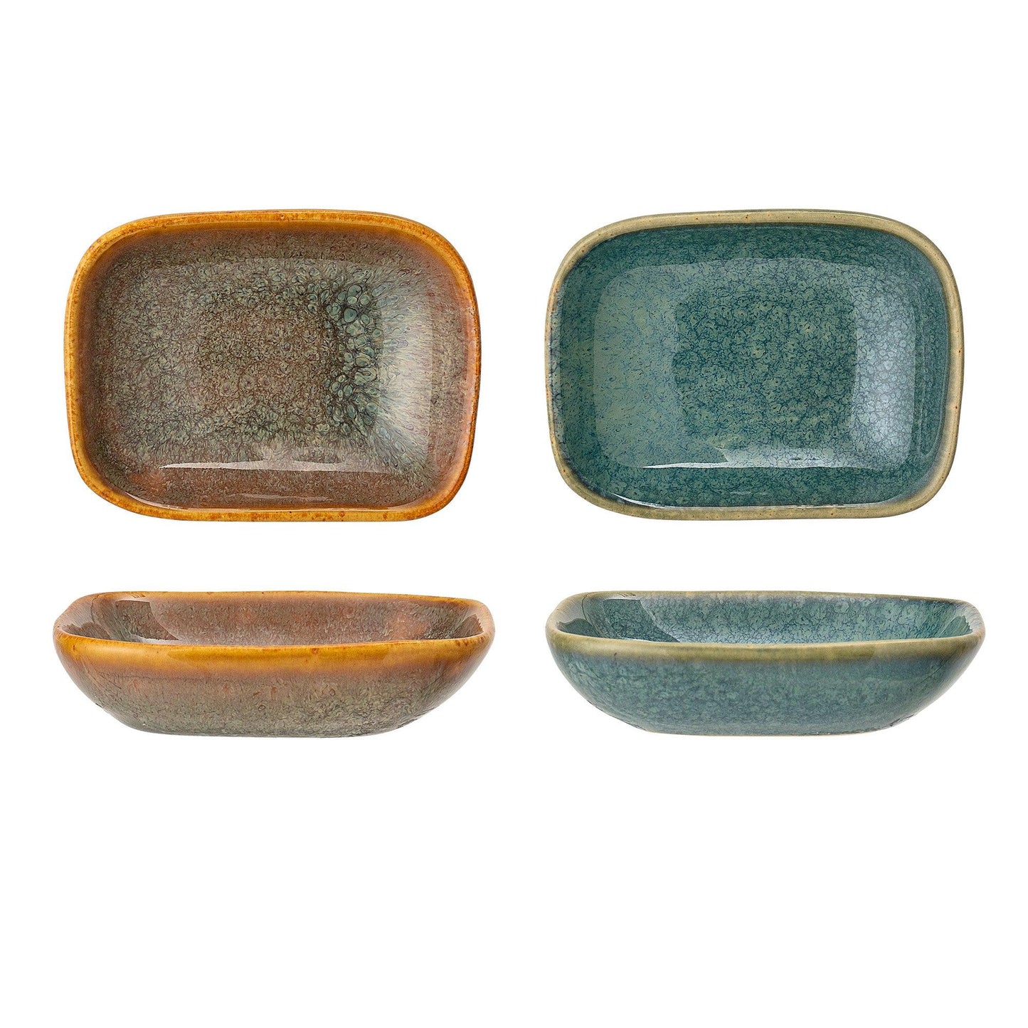 Green Ceramic Bowl Set (x2)