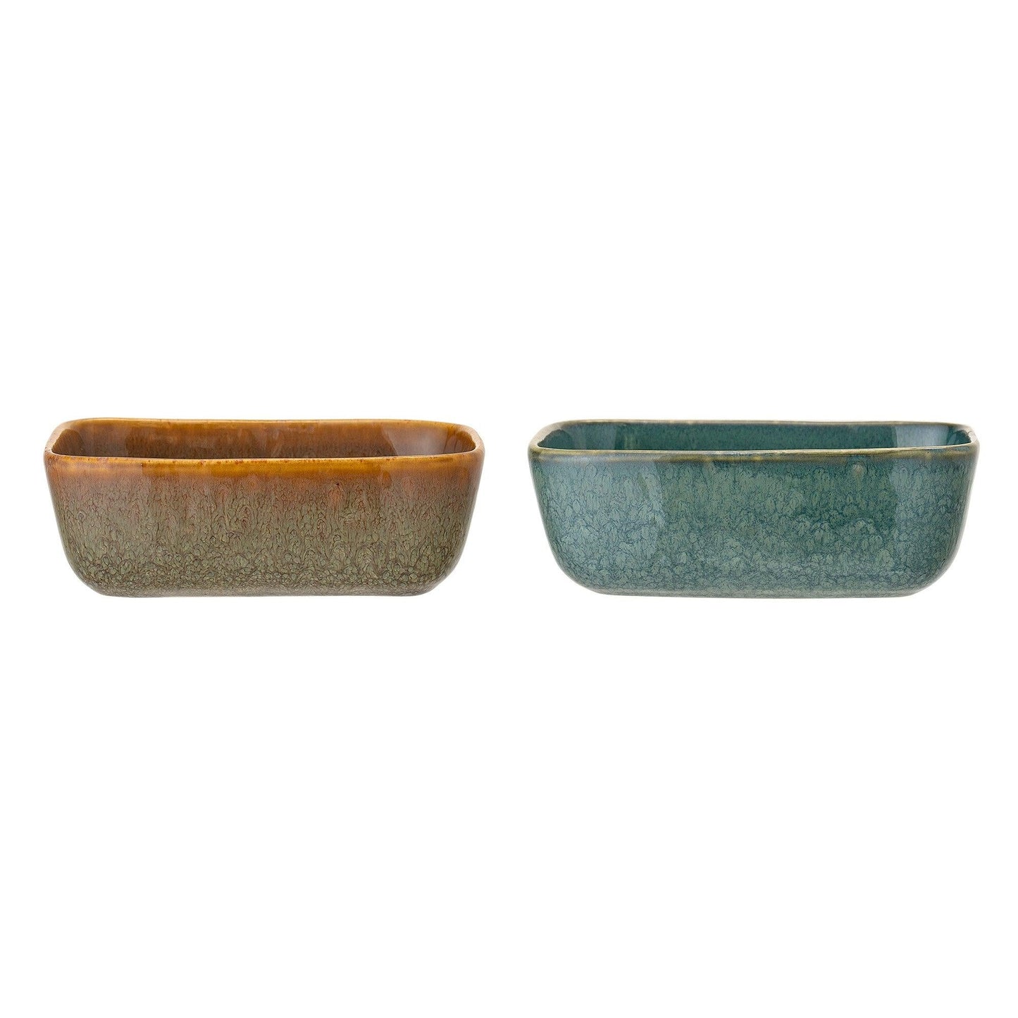 Green Ceramic Bowl Set (x2)