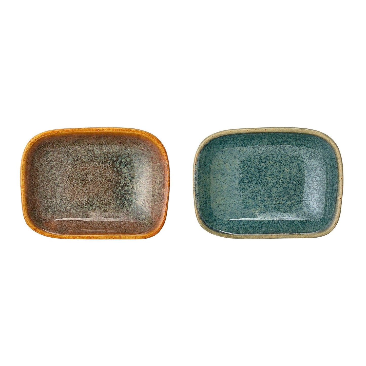 Green Ceramic Bowl Set (x2)