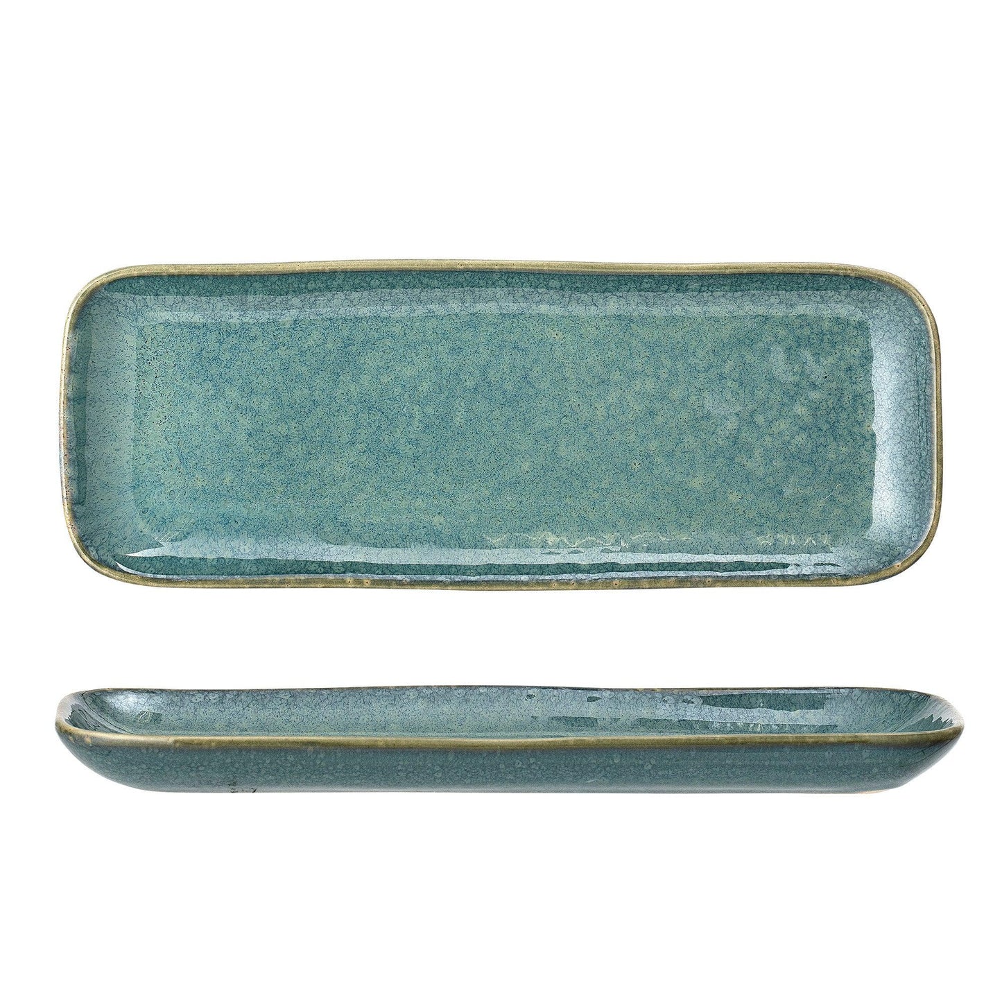 Green Ceramic Plate Set (x2)