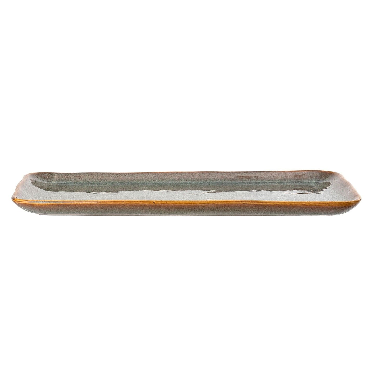 Green Ceramic Serving Plate