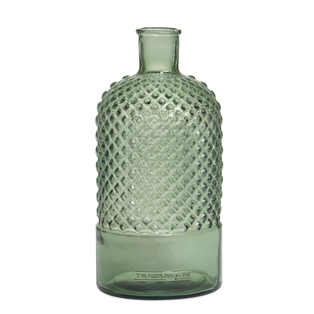 Green Glass Vase