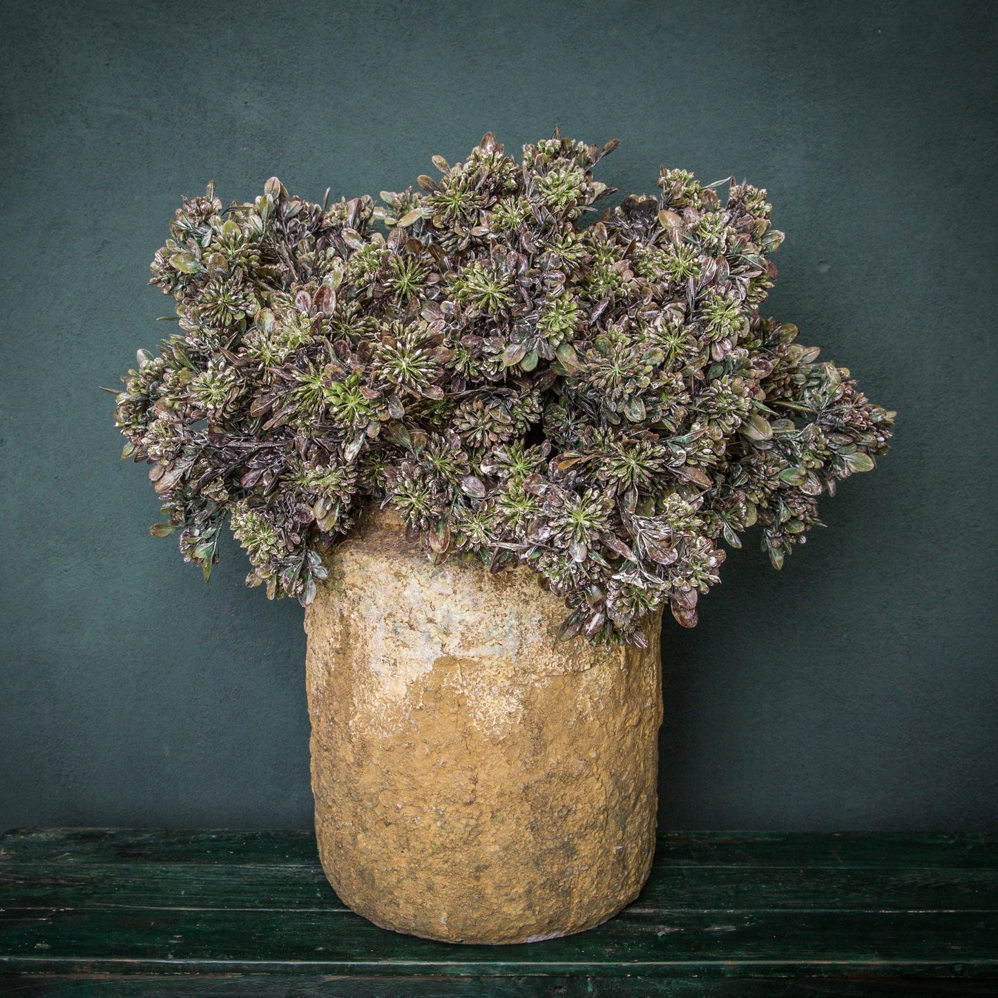 Green PVC Flower Berry