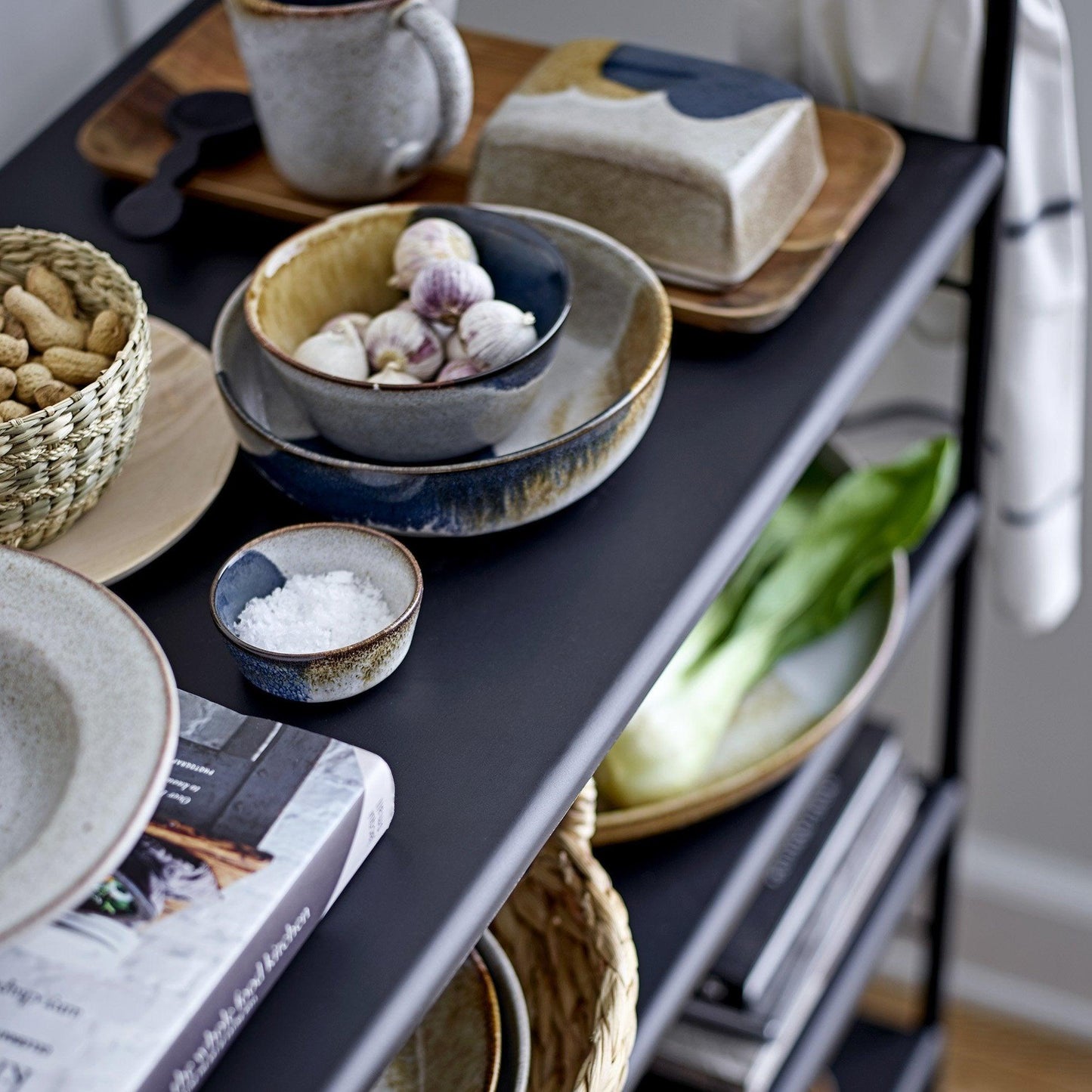 Grey Ceramic Butter Box