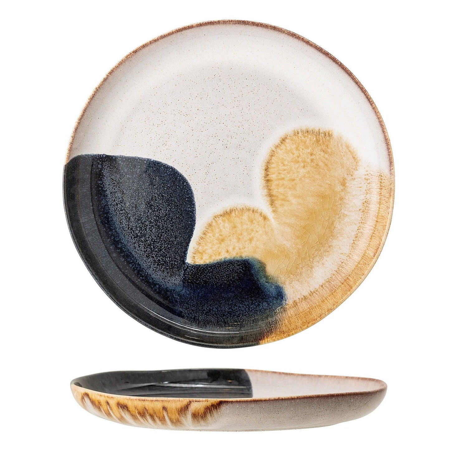 Grey Ceramic Serving Plate