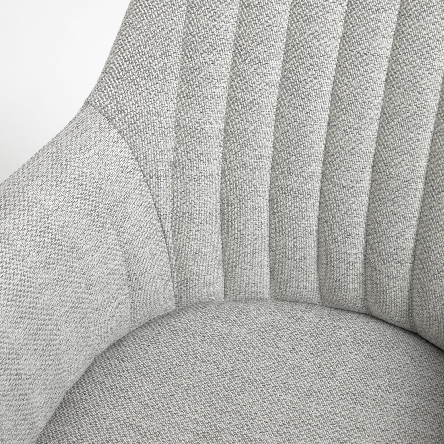 Grey Fabric Office Chair