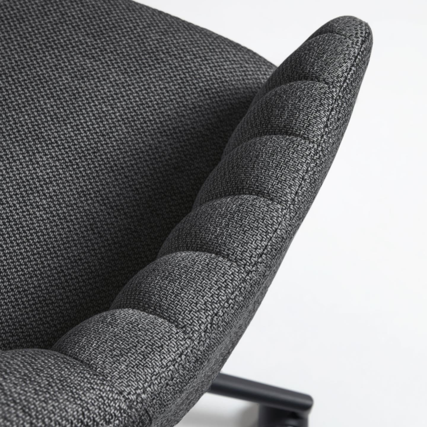 Grey Fabric Office Chair