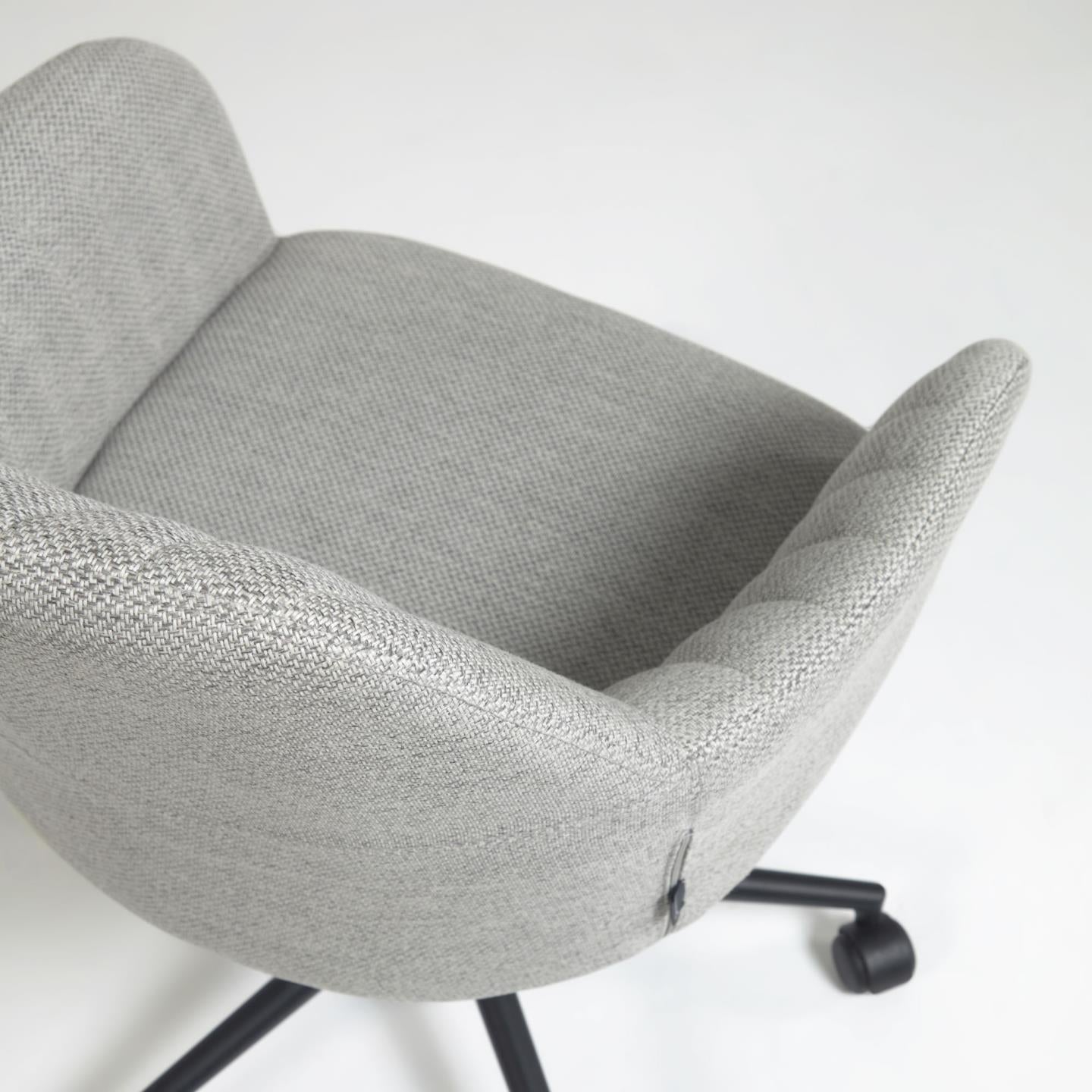 Grey Fabric Office Chair