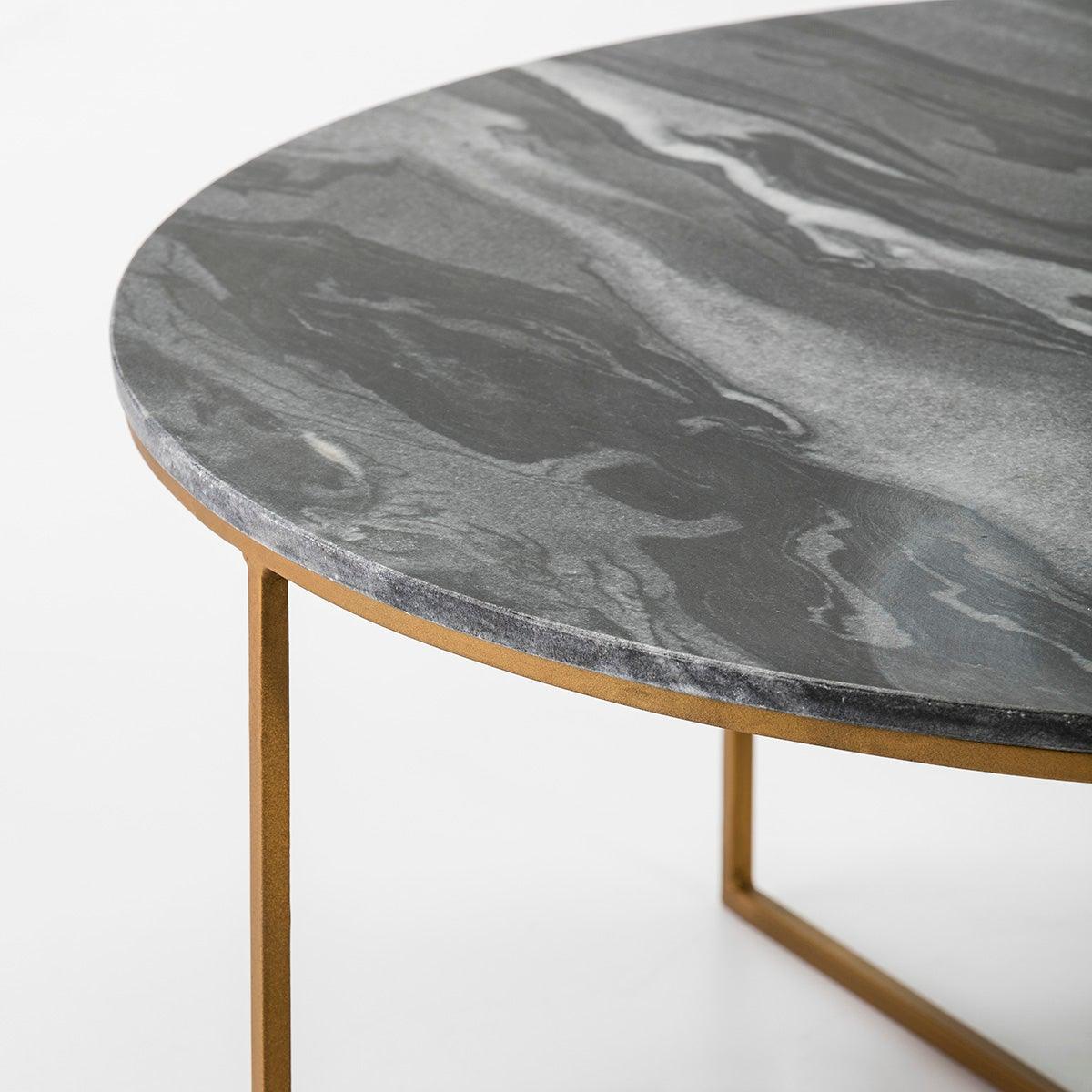 Grey Marble Coffee Table