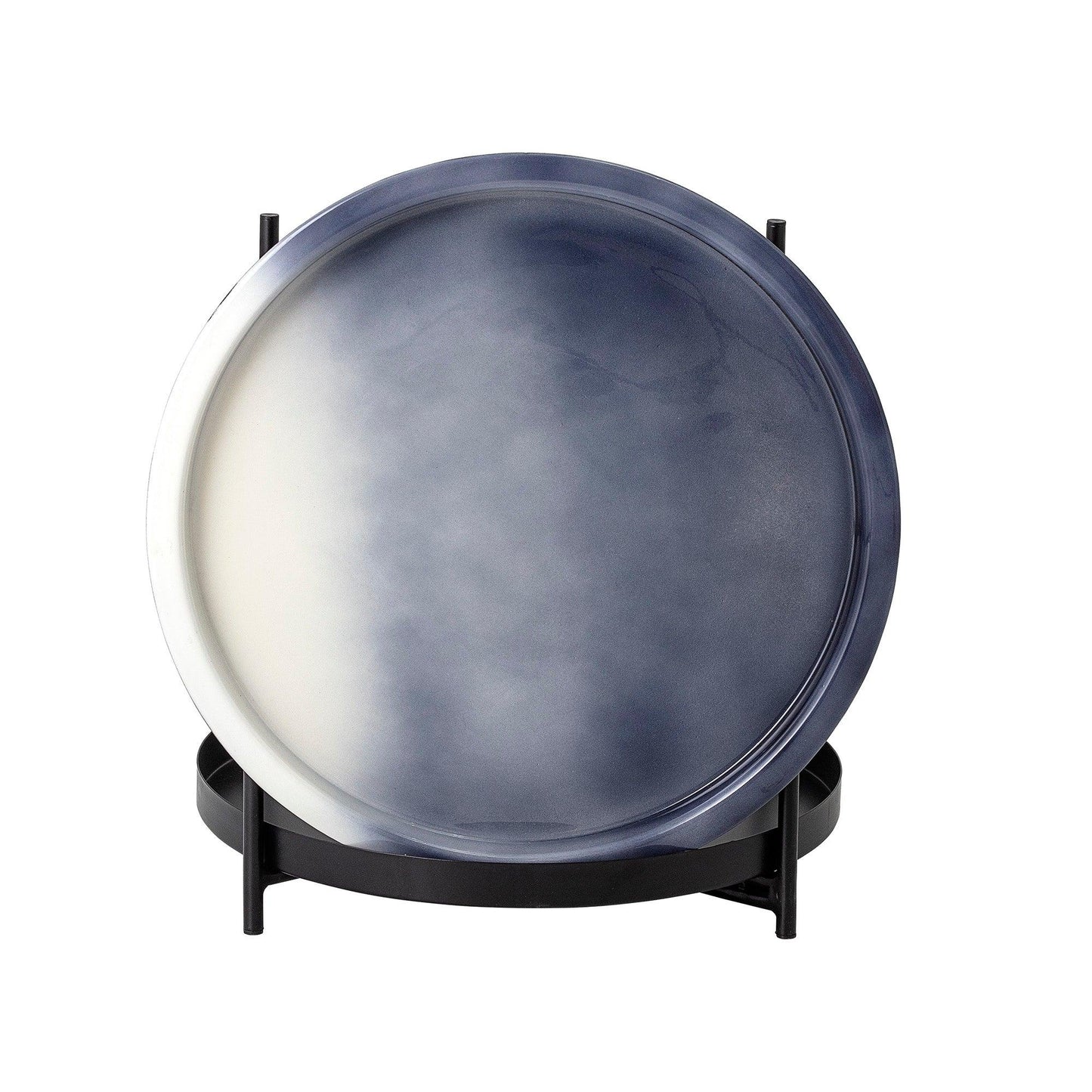 Grey Metal Side Table