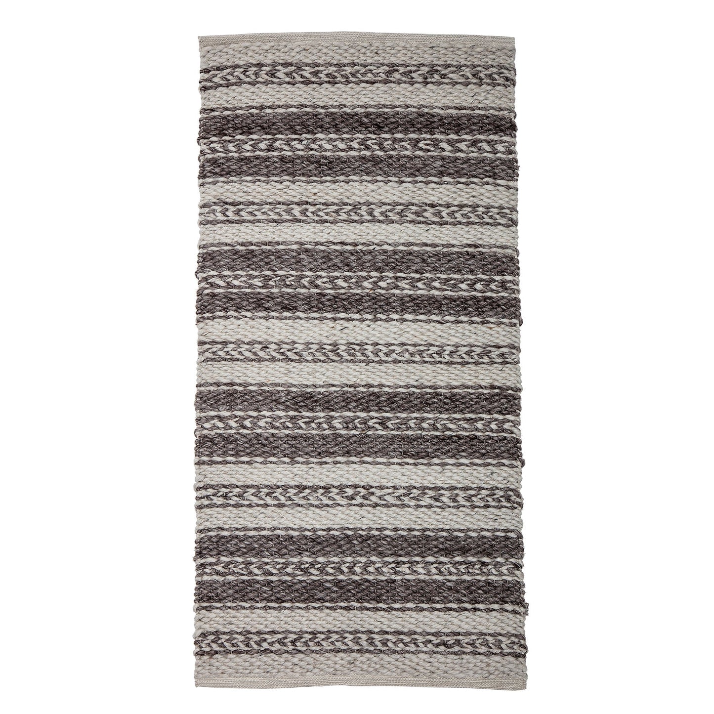 Grey Polyester Rug