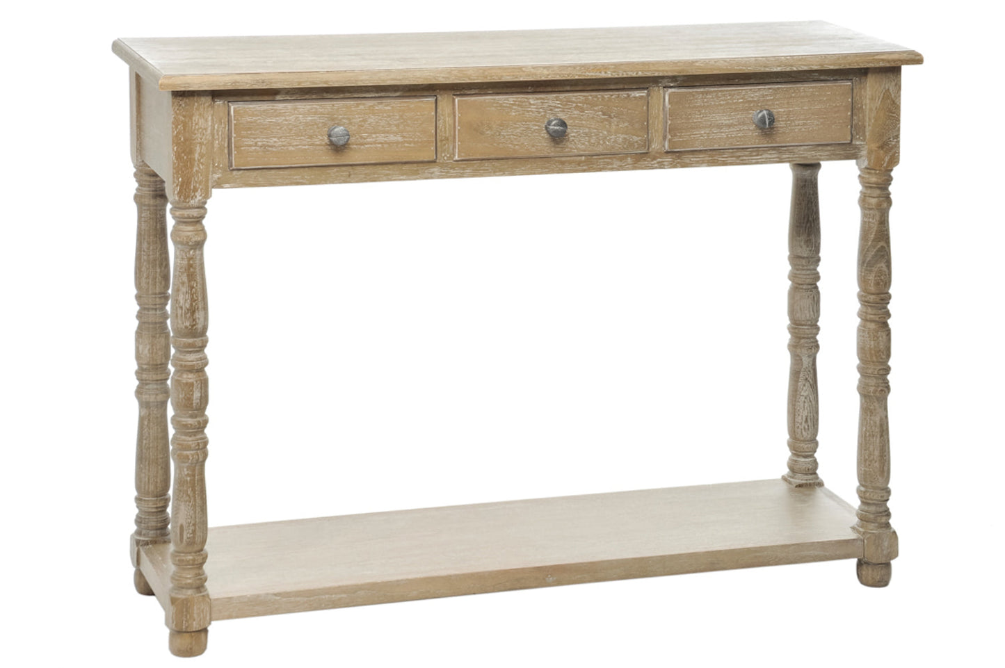 Grey Wood Console