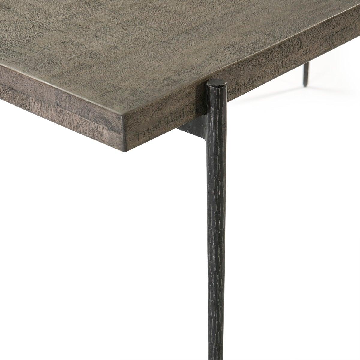 Grey Wood Dining Table