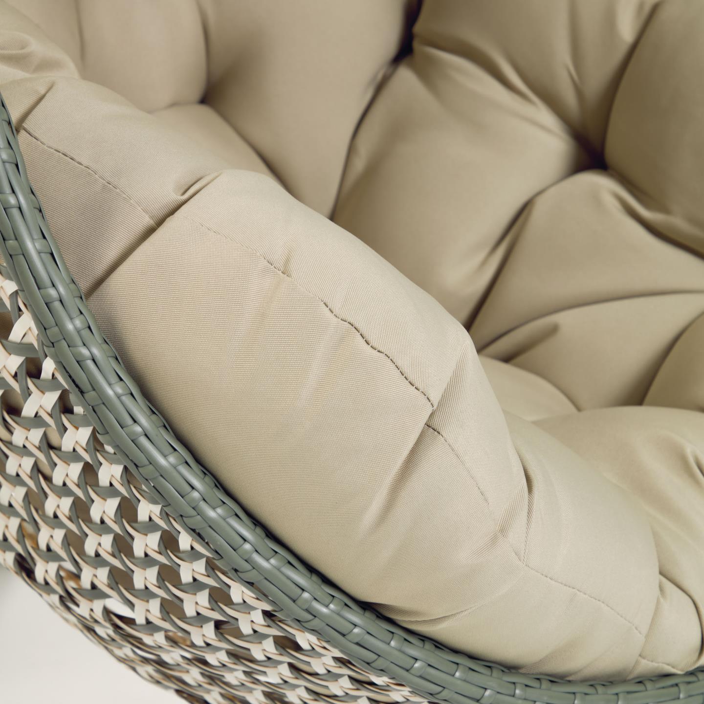 Hanging Rattan Armchair