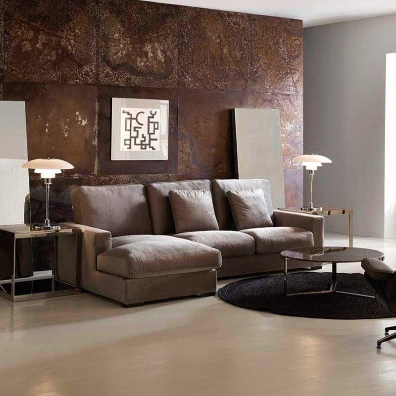 Iron Table Lamp W/Glass