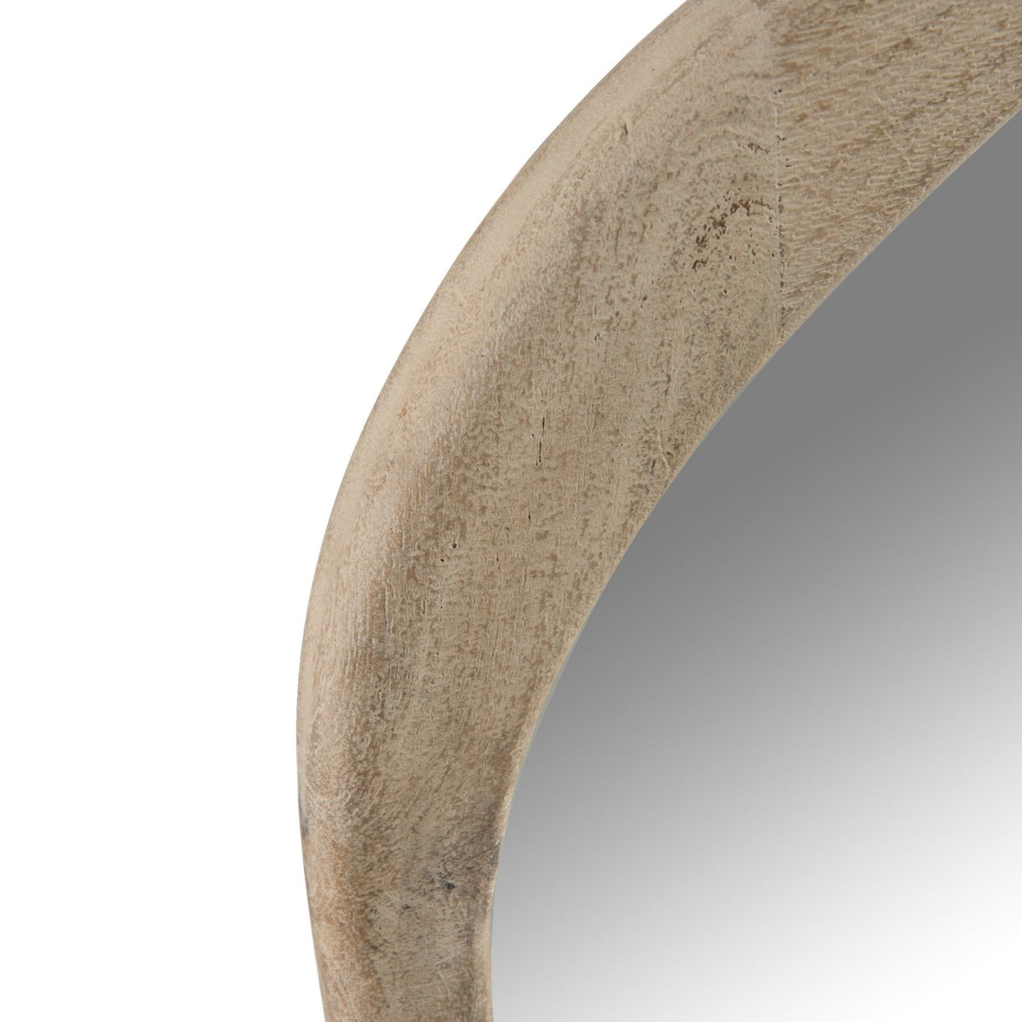 Irregular Wood Mirror