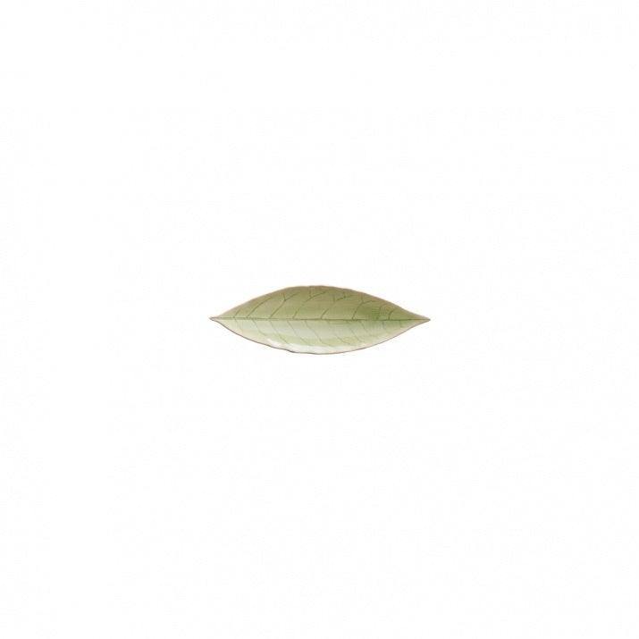 Laurel Leaf Ceramic Plate