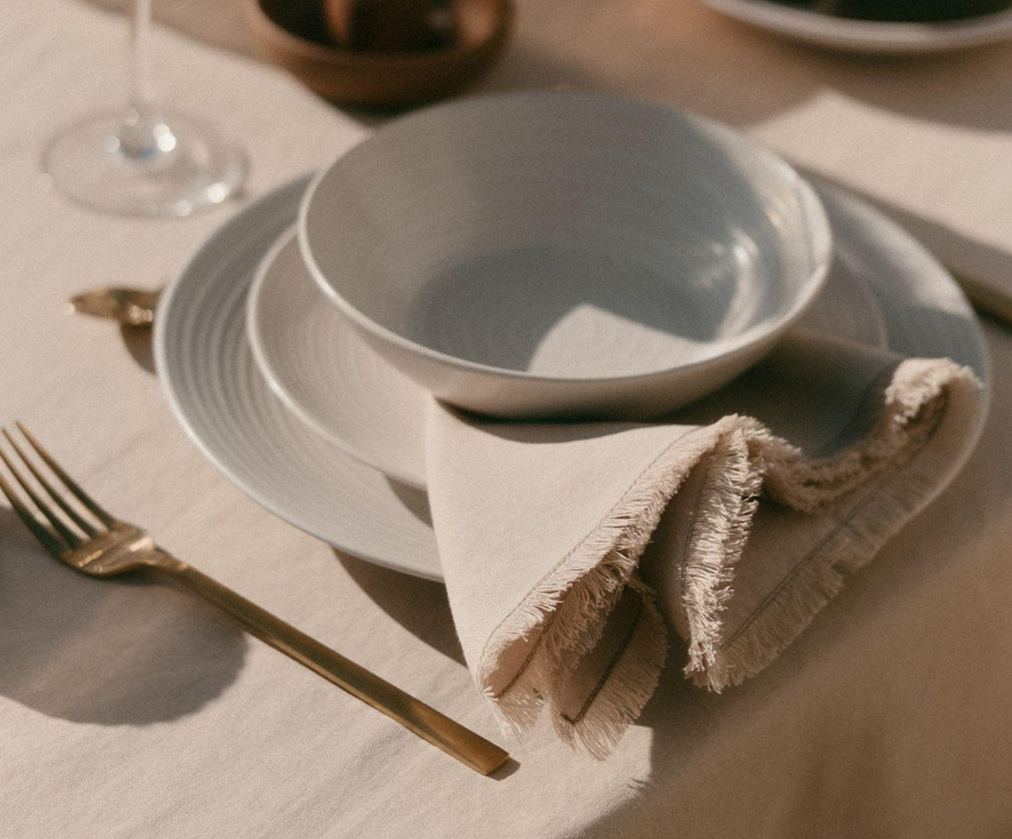 Linen Napkins Set (x2)