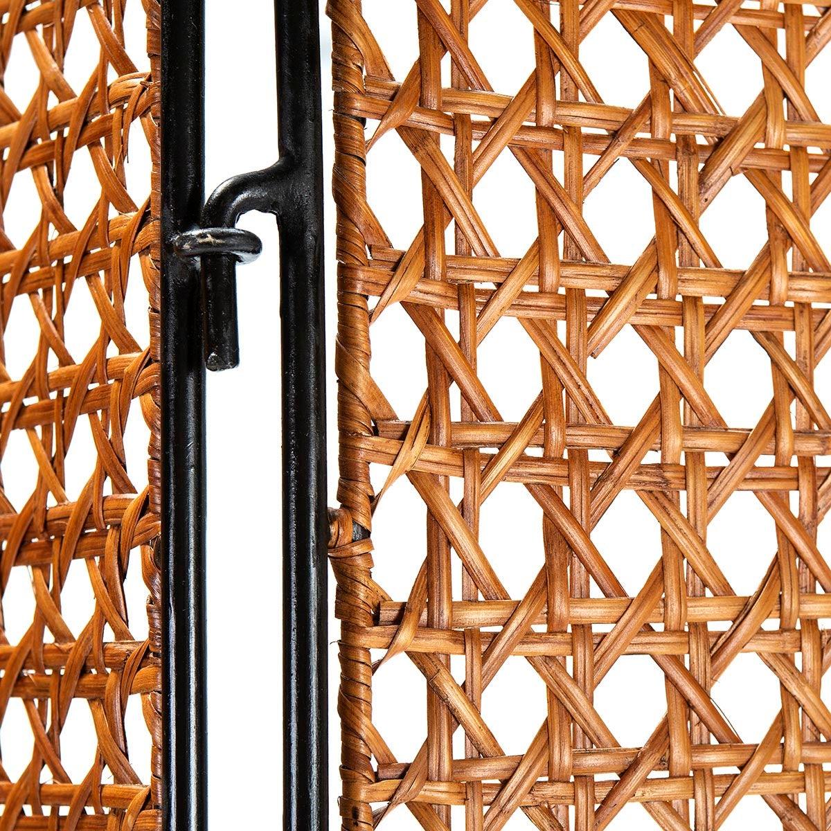 Mesh Rattan Screen