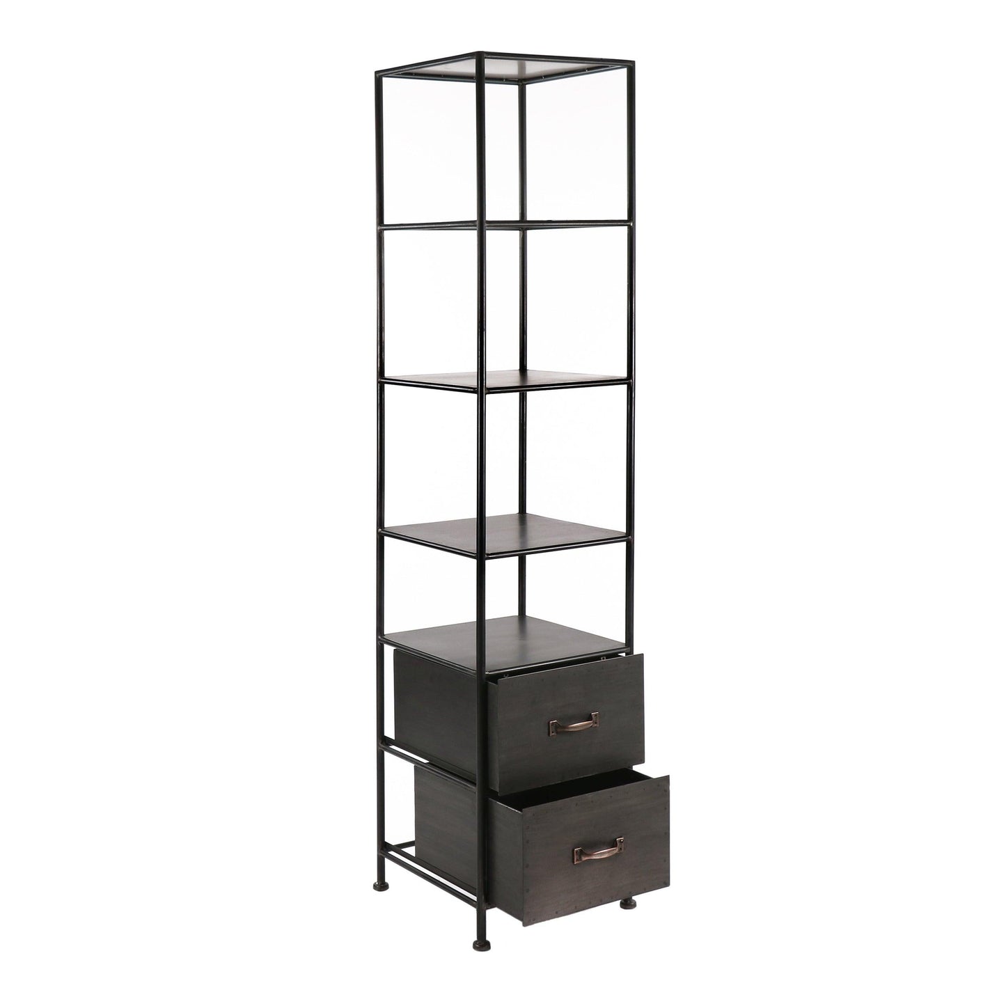 Metal Cabinet W/Shelves