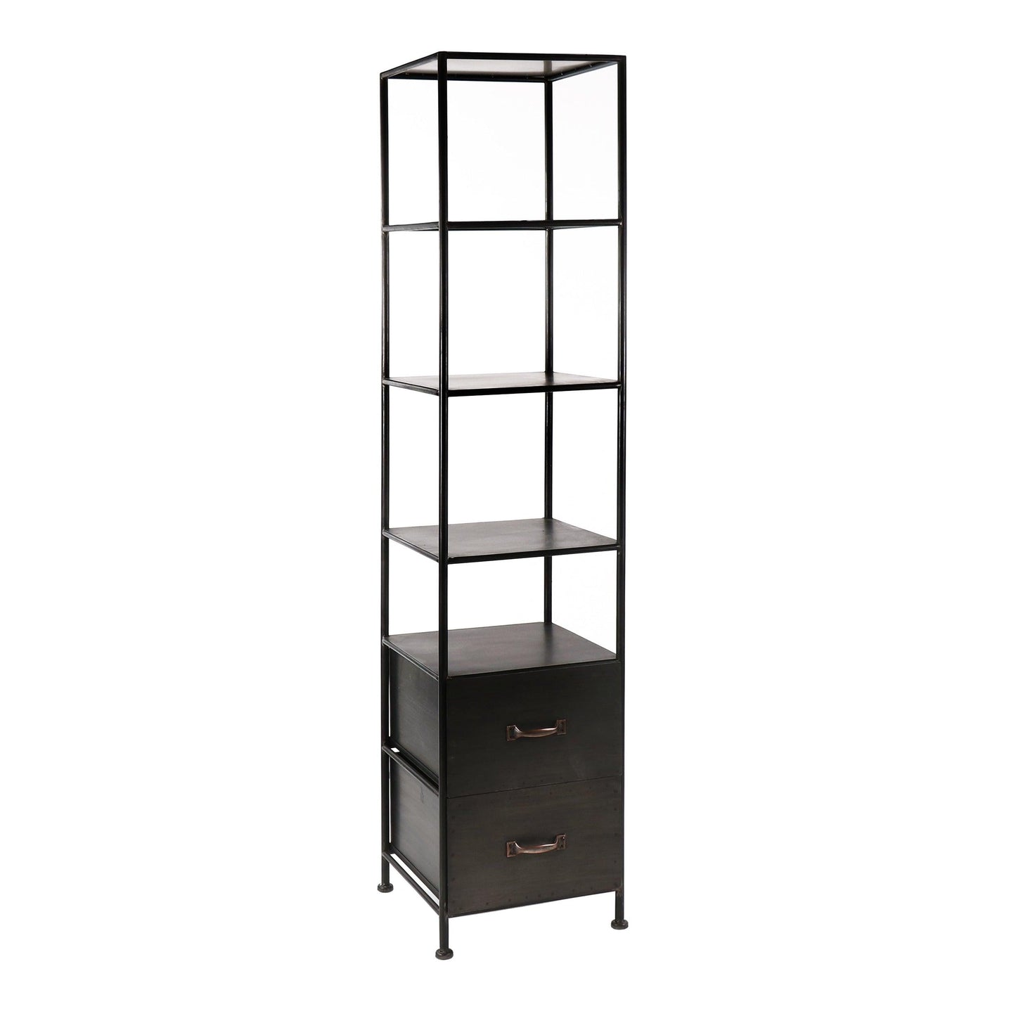 Metal Cabinet W/Shelves
