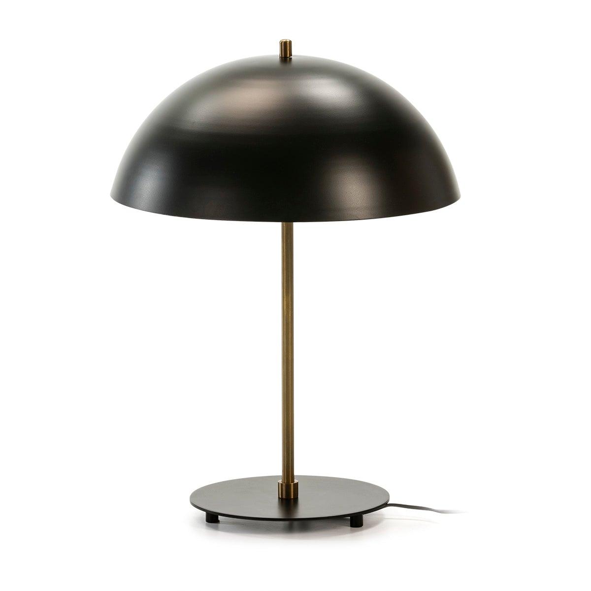 Metal Table Lamp W/Lampshade