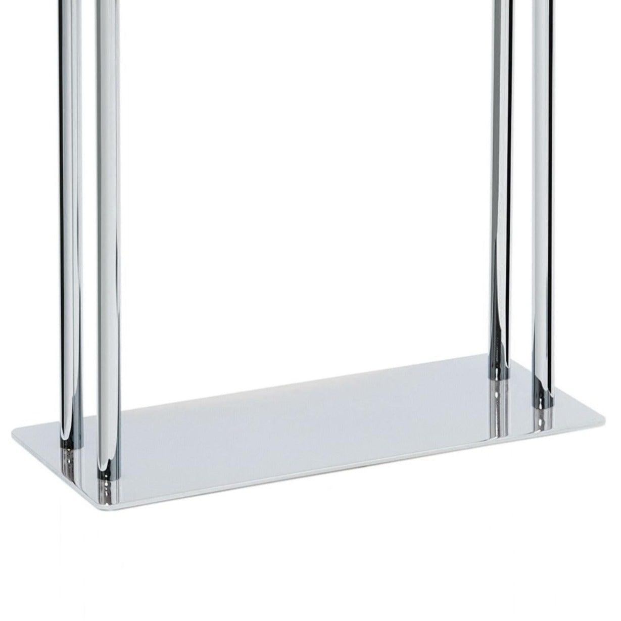 Metal Towel Rack W/Acrylic