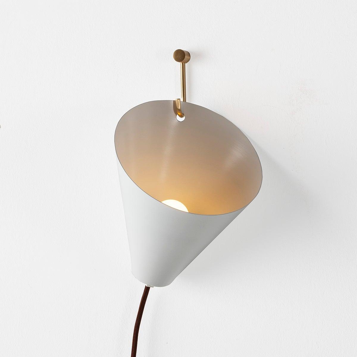 Metal Wall Lamp W/Hook