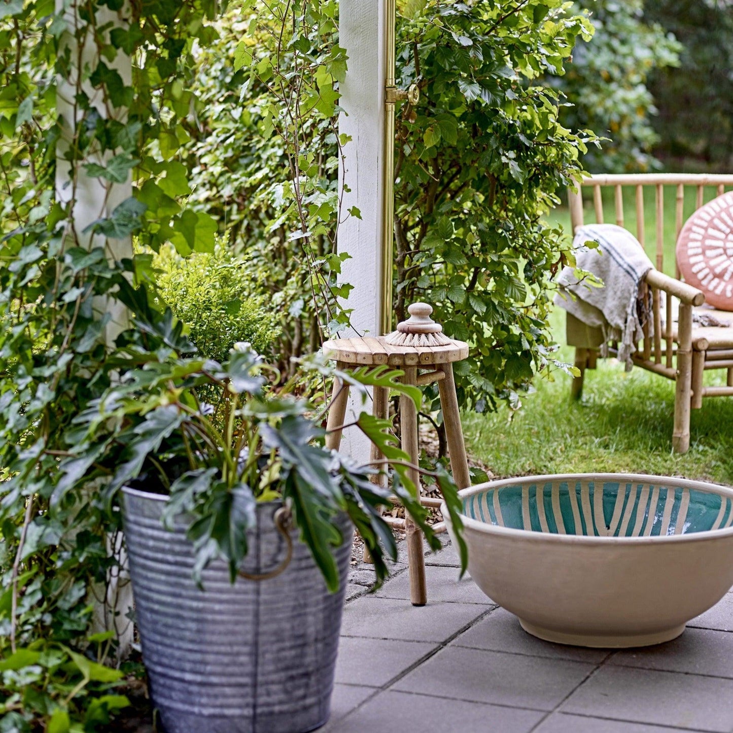 Nature Bamboo Stool