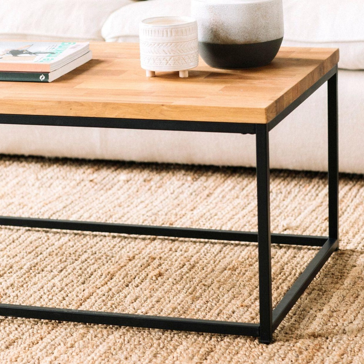 Nature Oak Wood Coffee Table