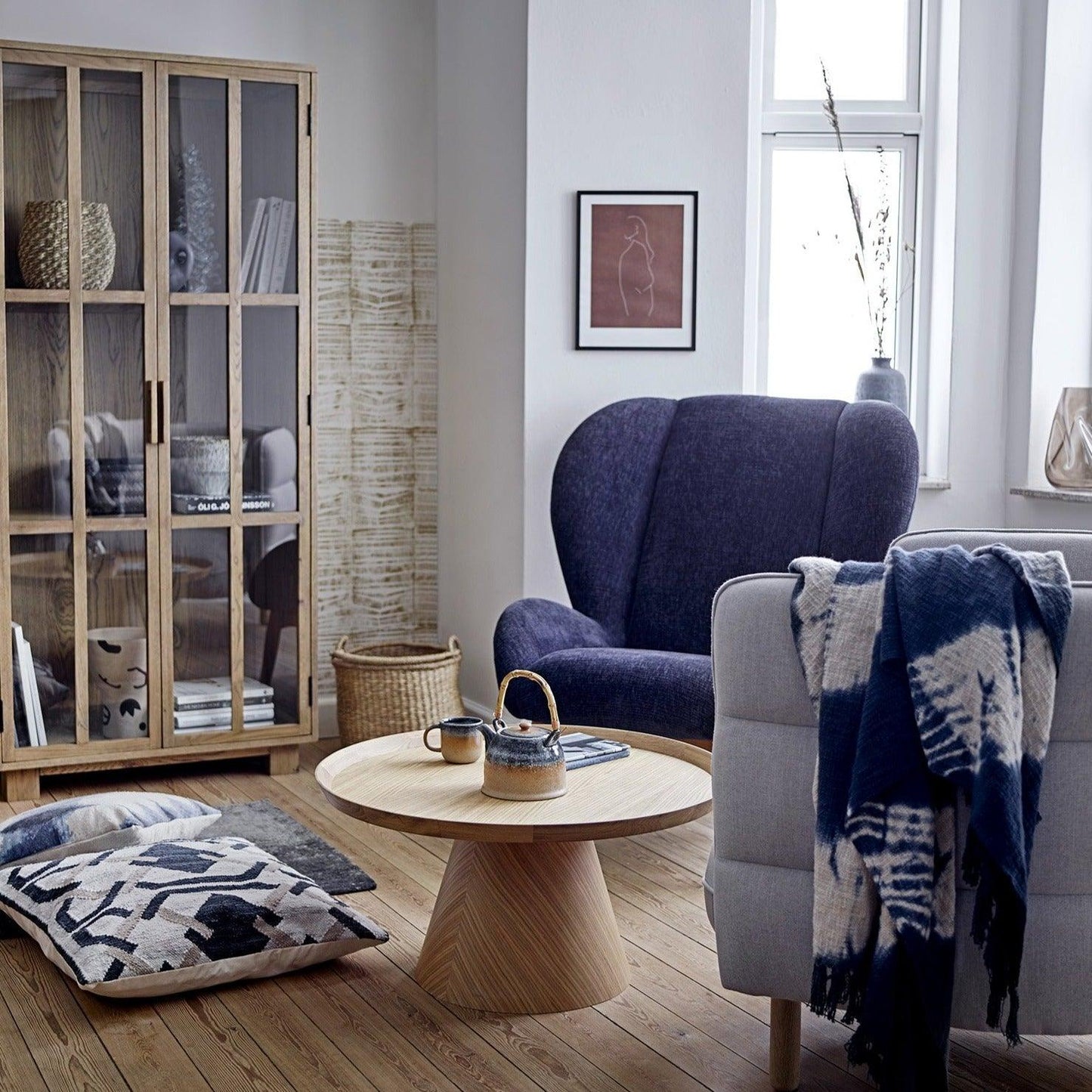 Nature Oak Wood Coffee Table