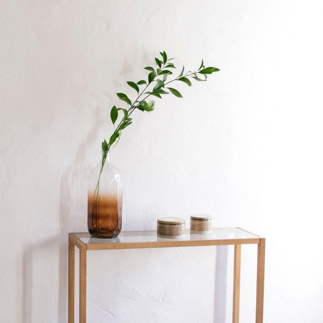 Nature Oak Wood Console Table
