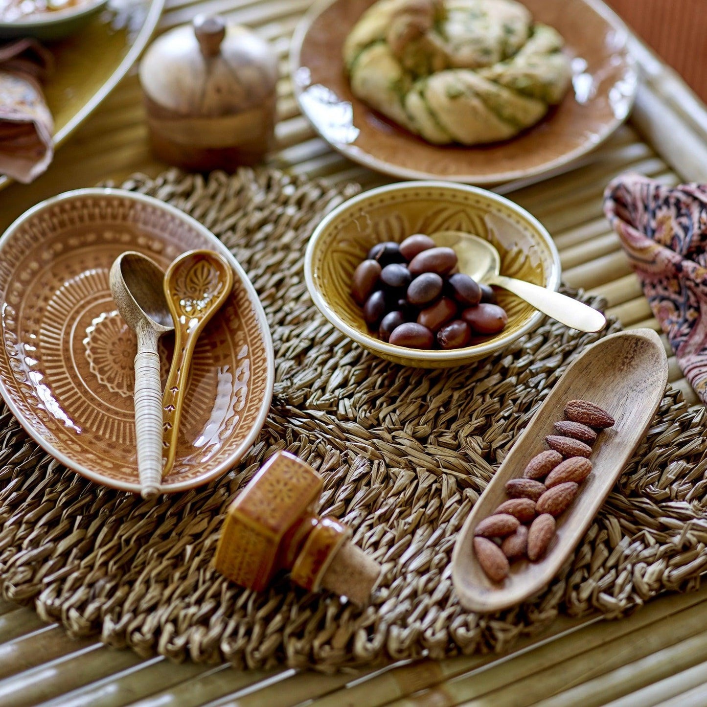 Nature Rafia Placemat Set (x2)