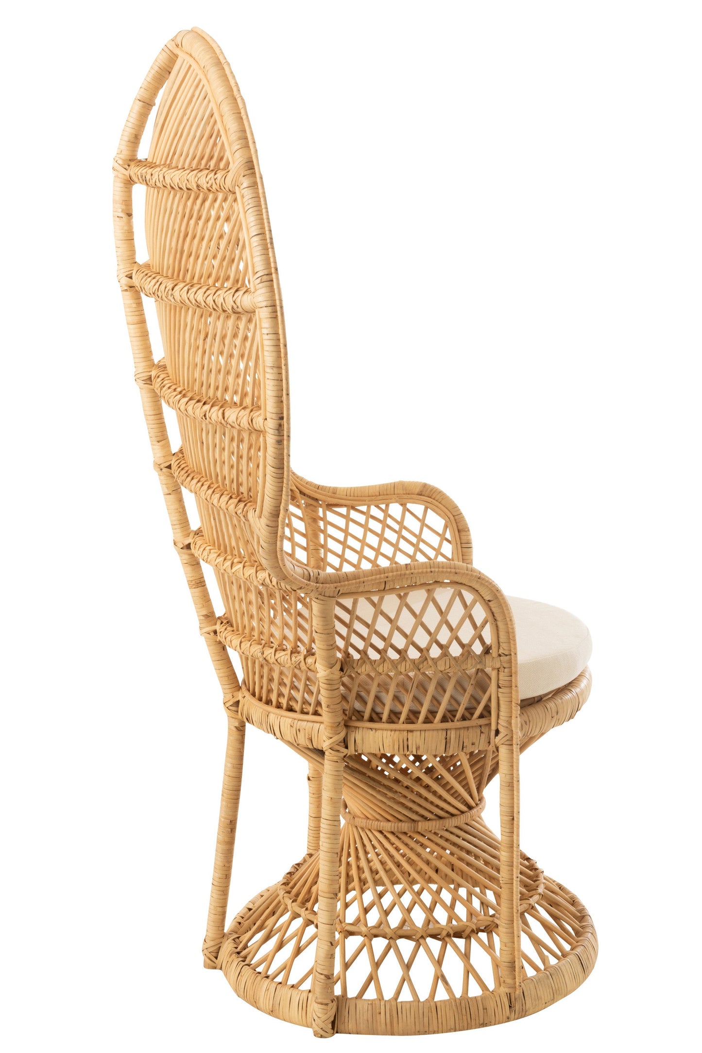 Nature Rattan Armchair W/ Cushion