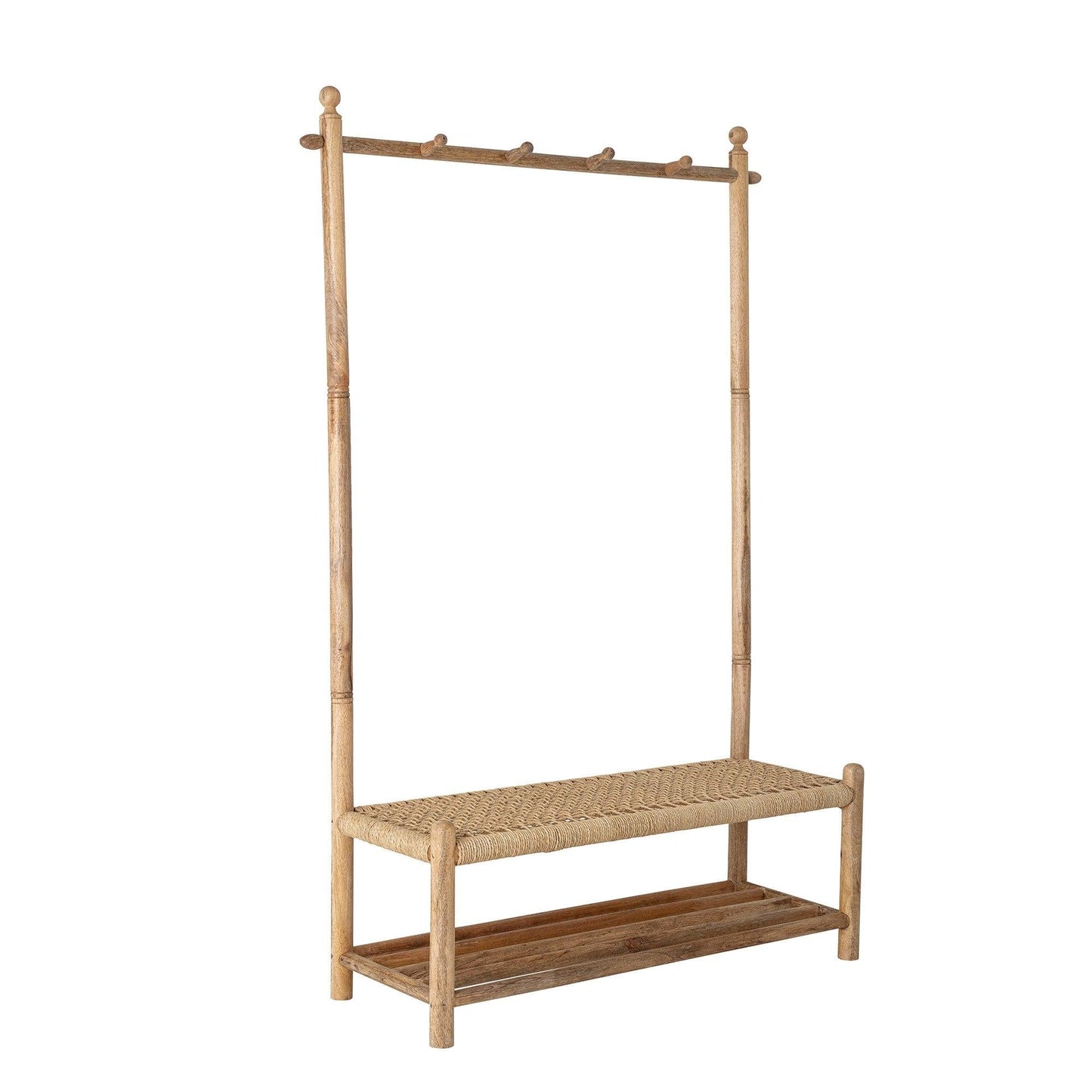 Nature Rattan Bench W/ Hanger