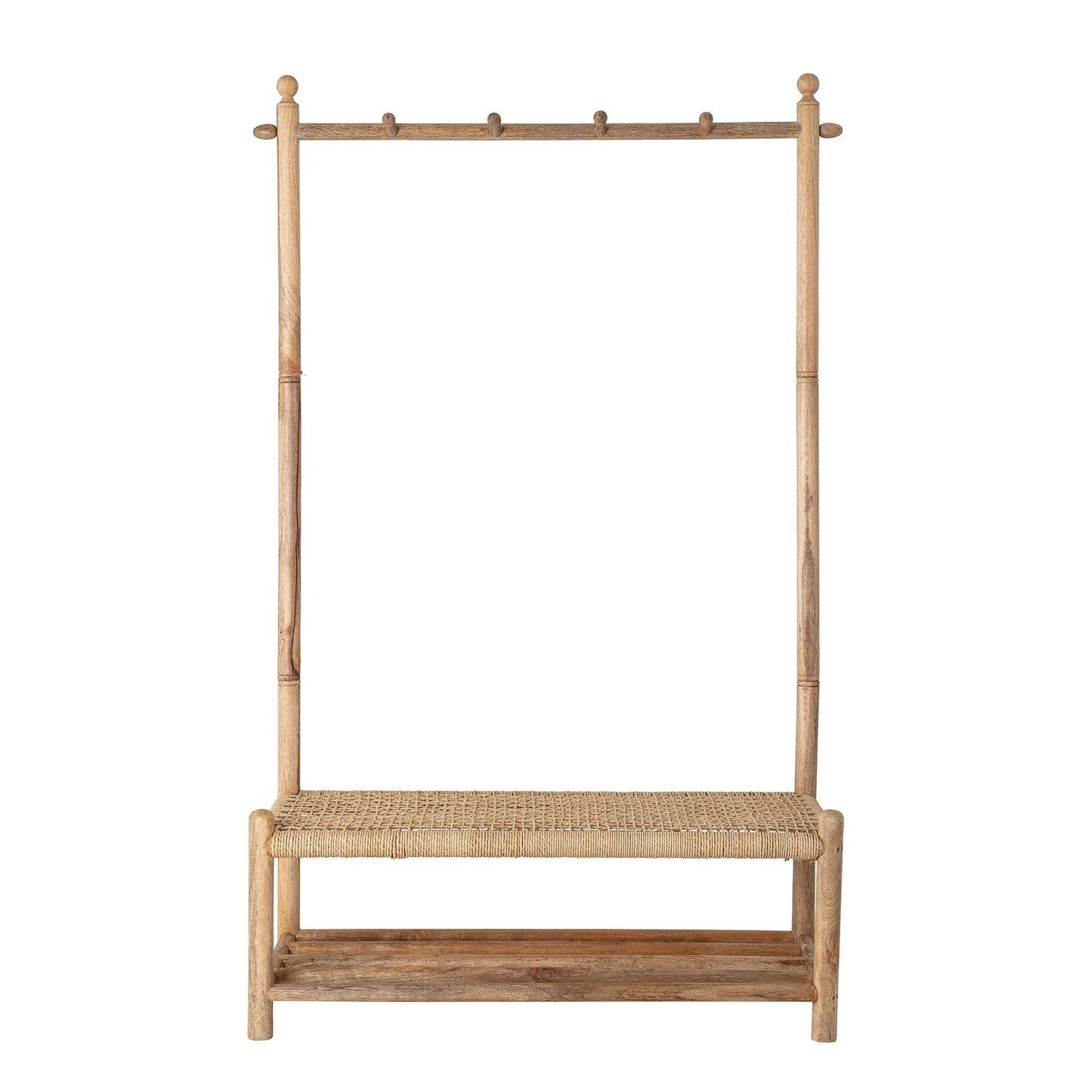 Nature Rattan Bench W/ Hanger