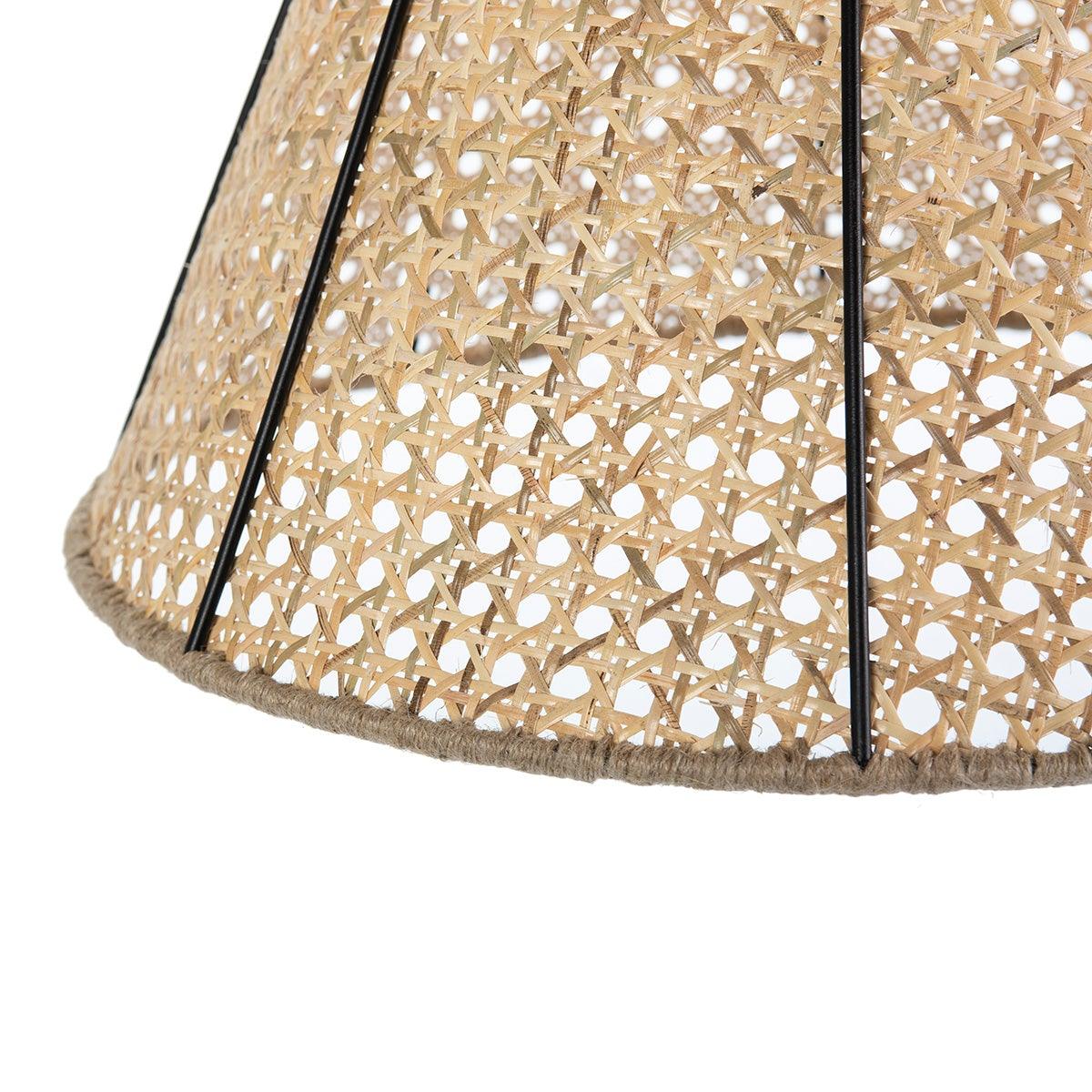 Nature Rattan Ceiling Lamp W/Metal