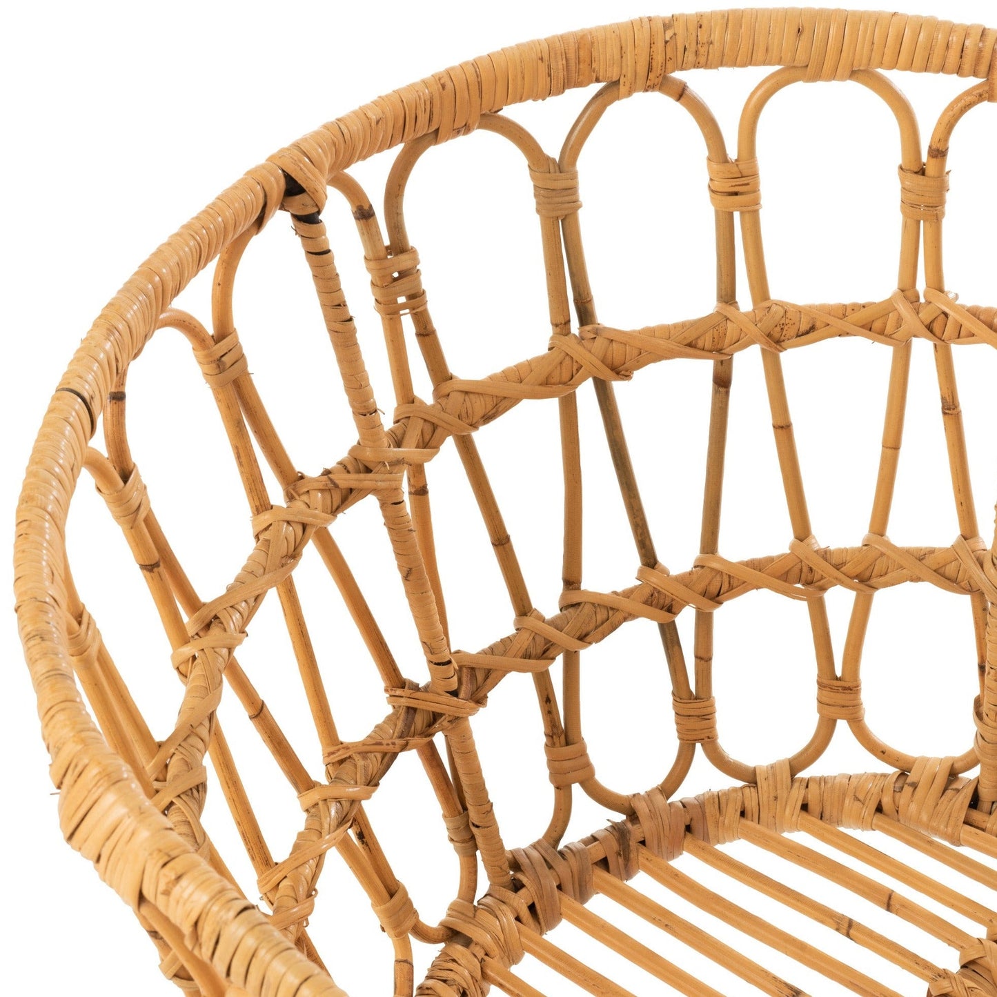 Nature Rattan Cradle W/ Mattress