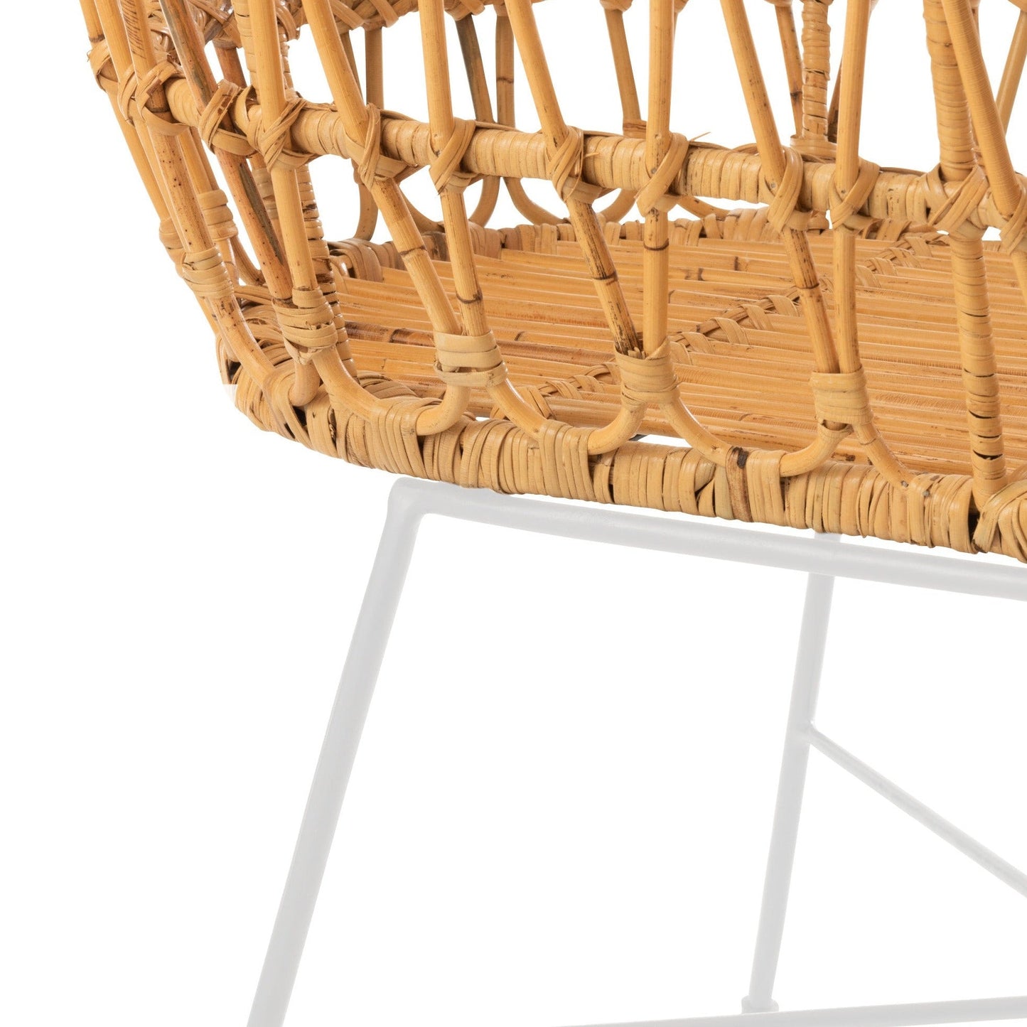 Nature Rattan Cradle W/ Mattress