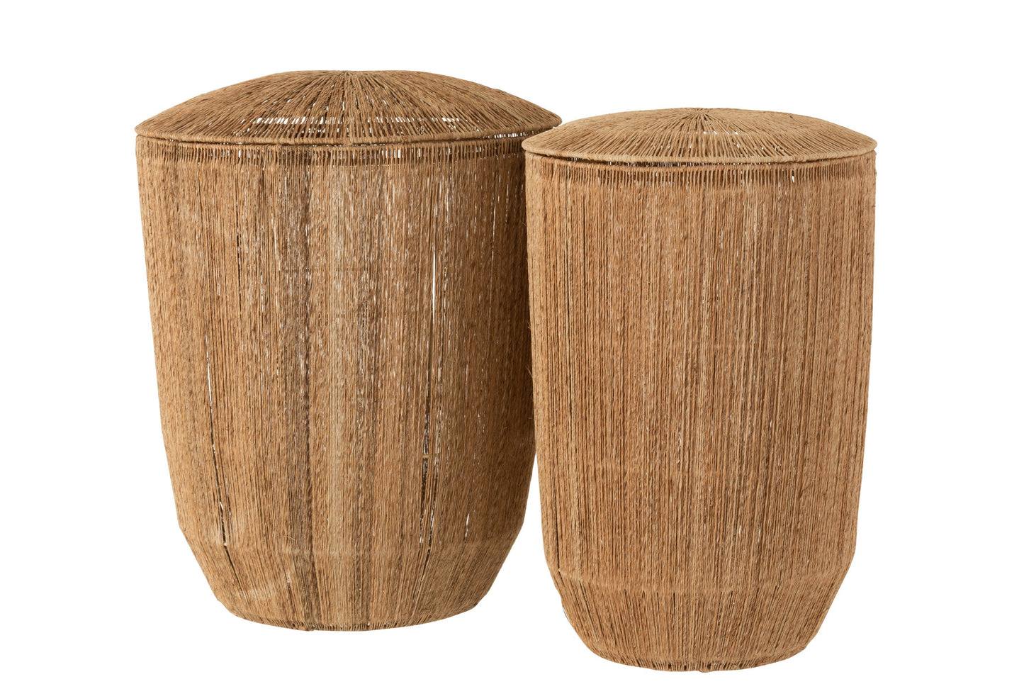 Nature Rattan Laundry Basket Set (x2)