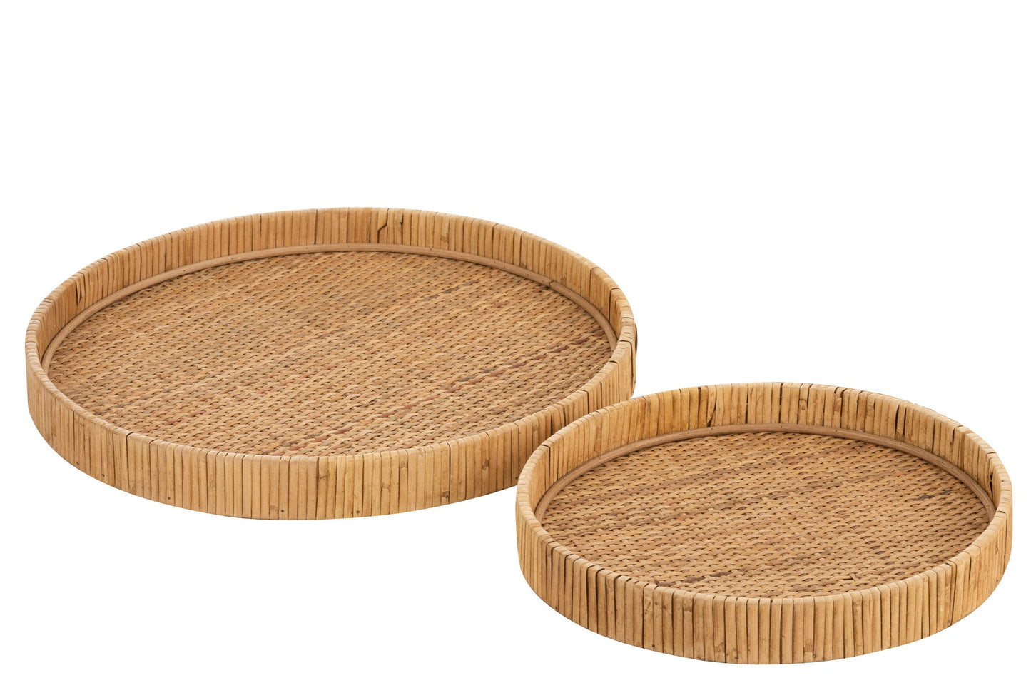 Nature Rattan Tray Set (x2)