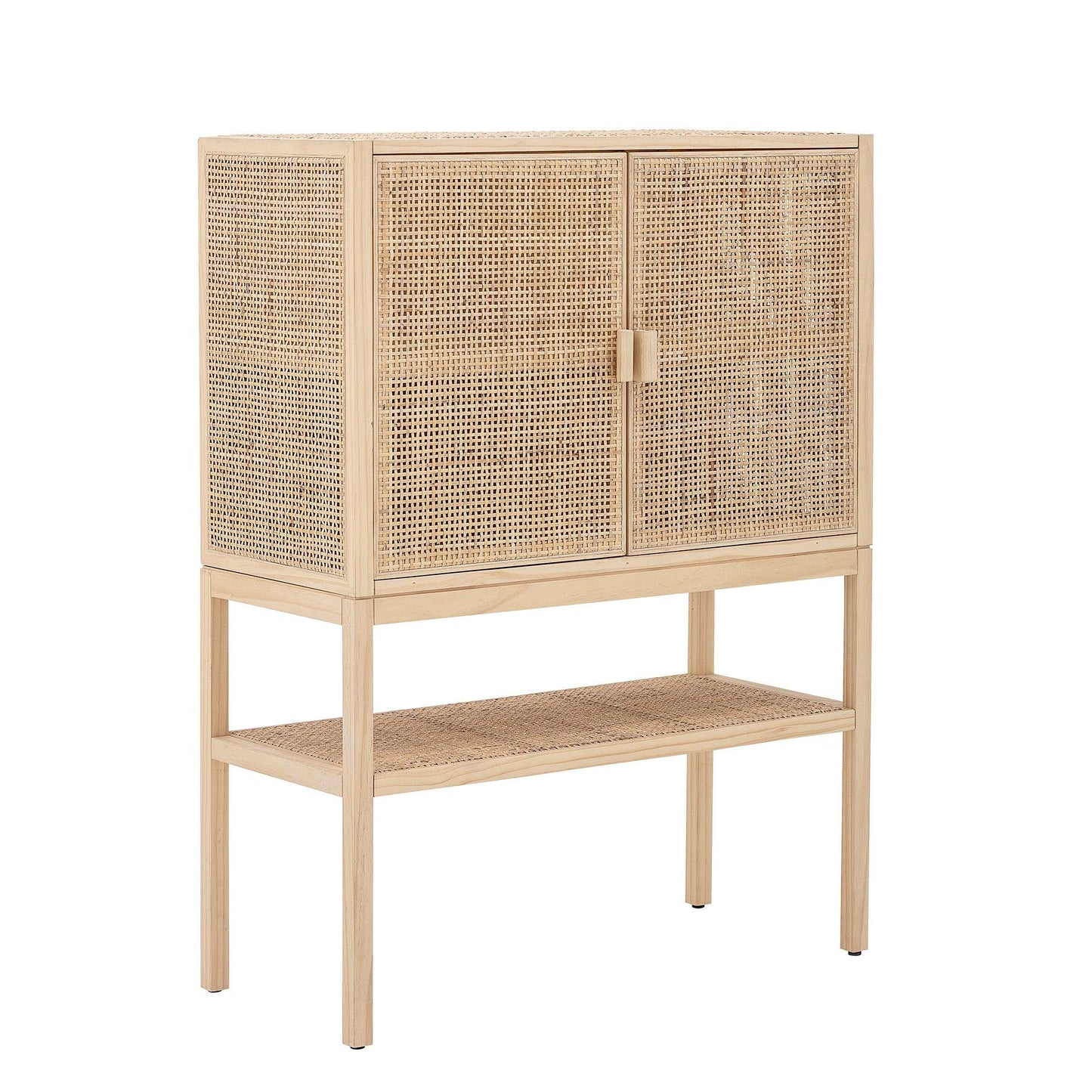 Nature Wood Cabinet W/Shelf