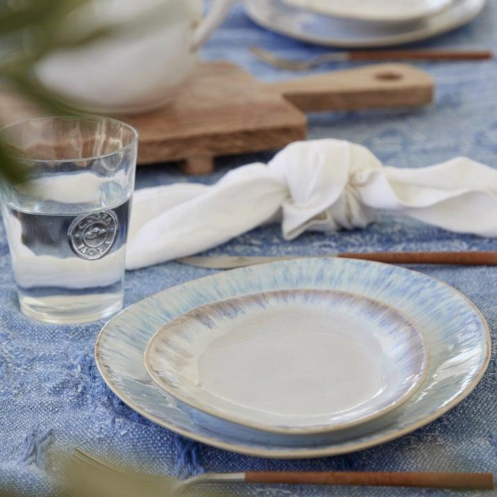 Oval Ceramic Plate Set (x6)