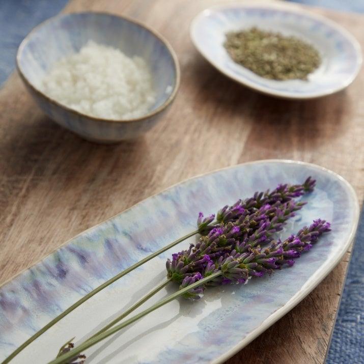 Oval Ceramic Plate Set (x6)