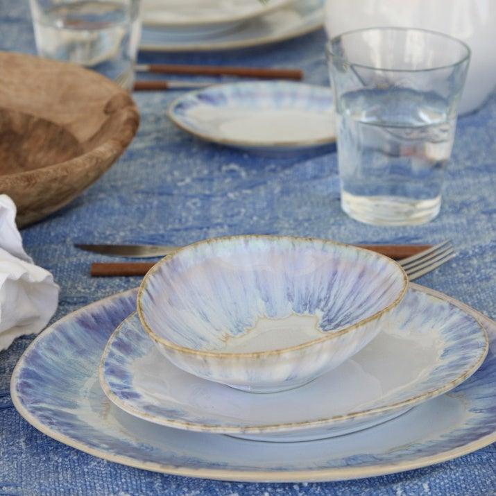 Oval Ceramic Plate Set (x6)